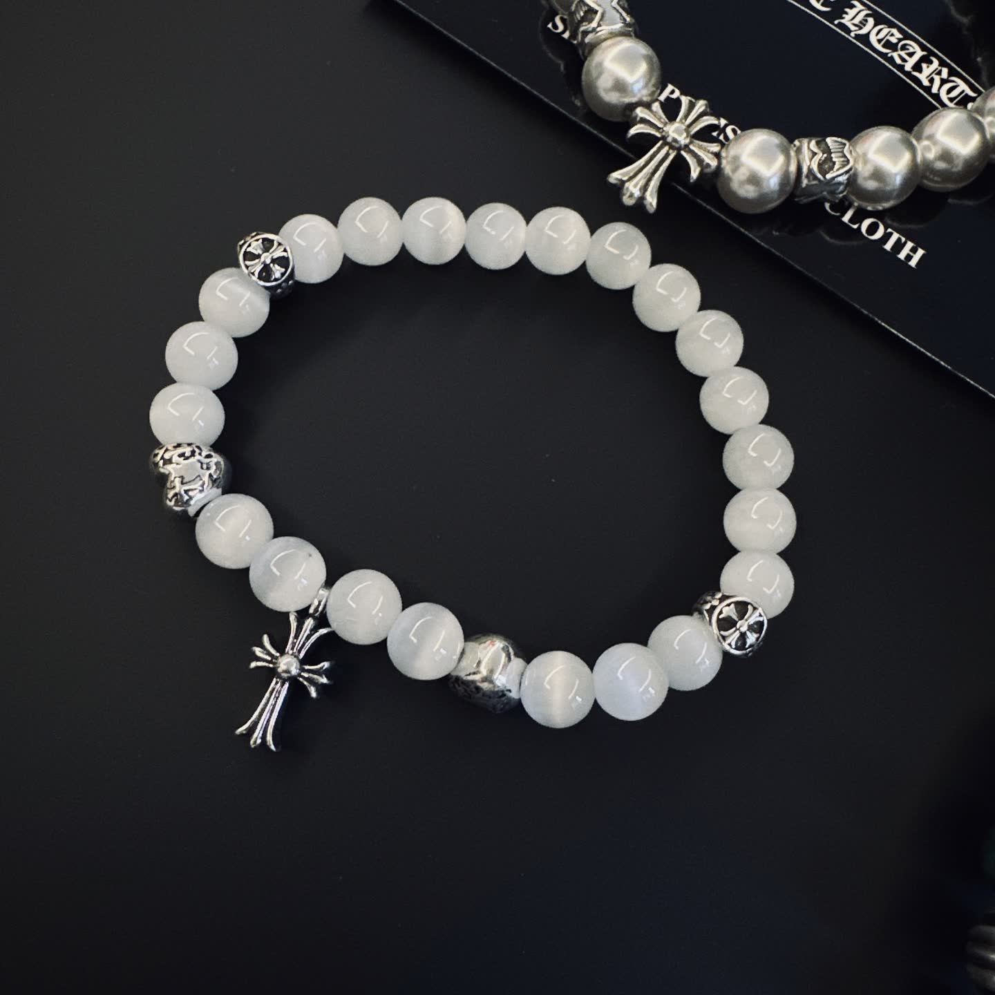 Chrome Hearts Beaded Bracelet Set
